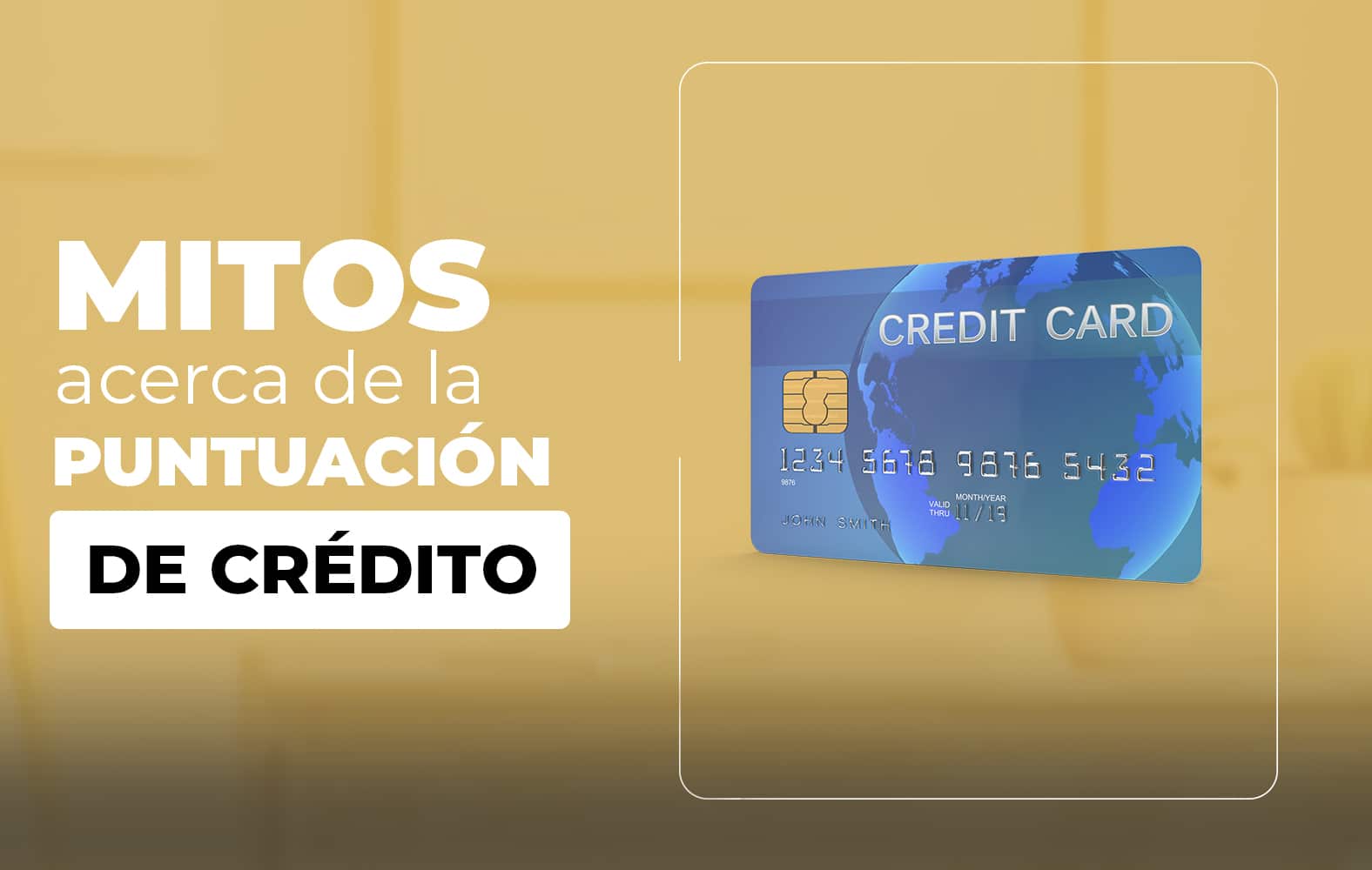 Algunos mitos sobre la puntuación de crédito